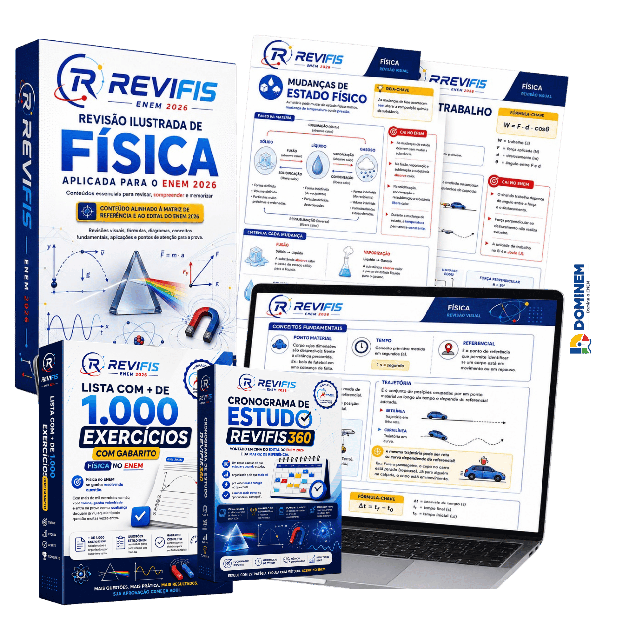 Material completo REVIFIS ENEM 2026